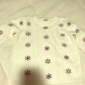 Hanna Anderson Frozen Sweater NWOT